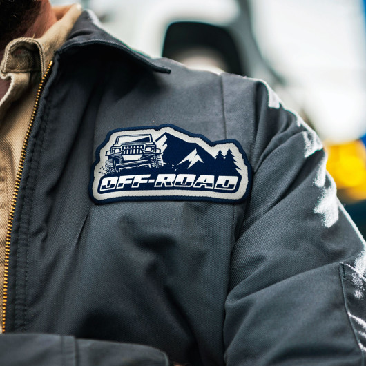 Full Colour Custom Woven Patches Feature